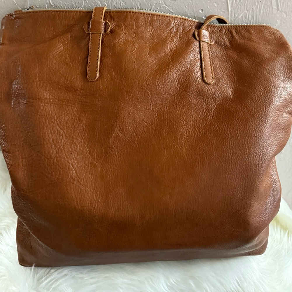 Consuela Brandy Market Tote Gently Used - Picture 5 of 10